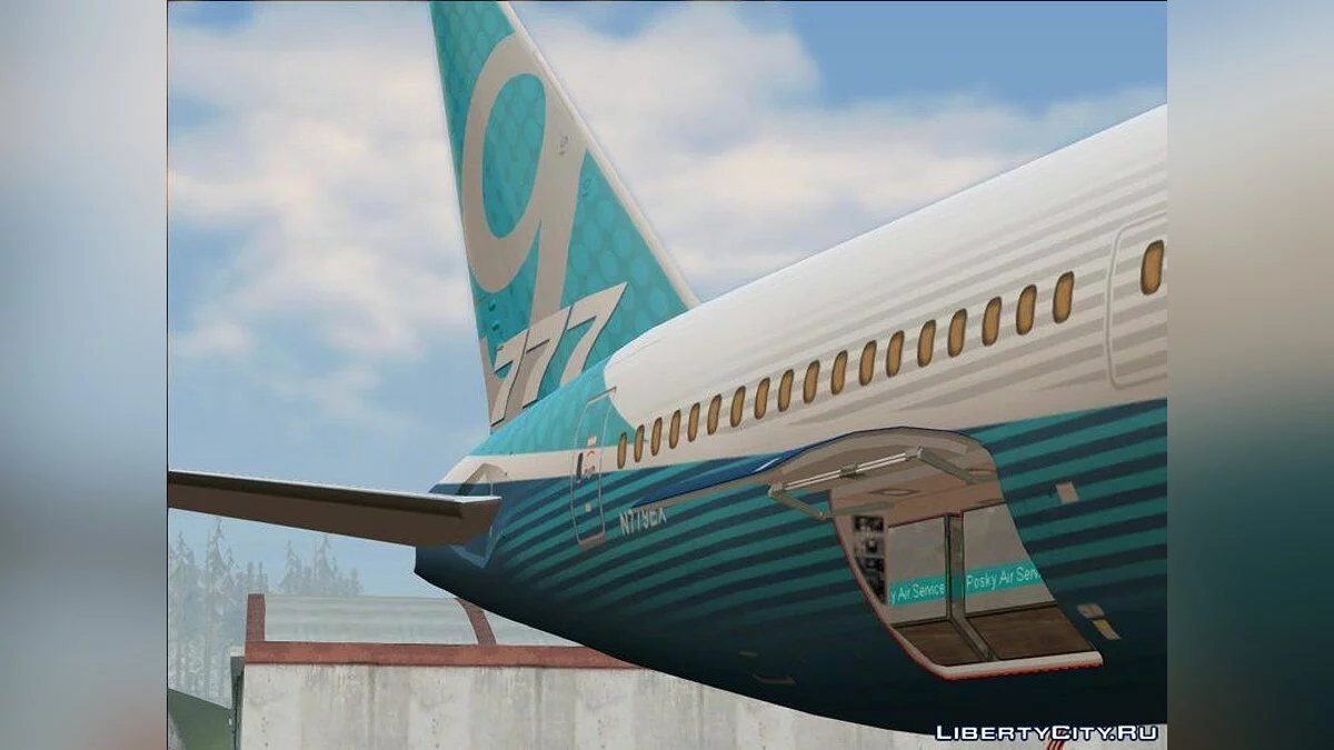 Boeing 777-9X / GTA San Andreas