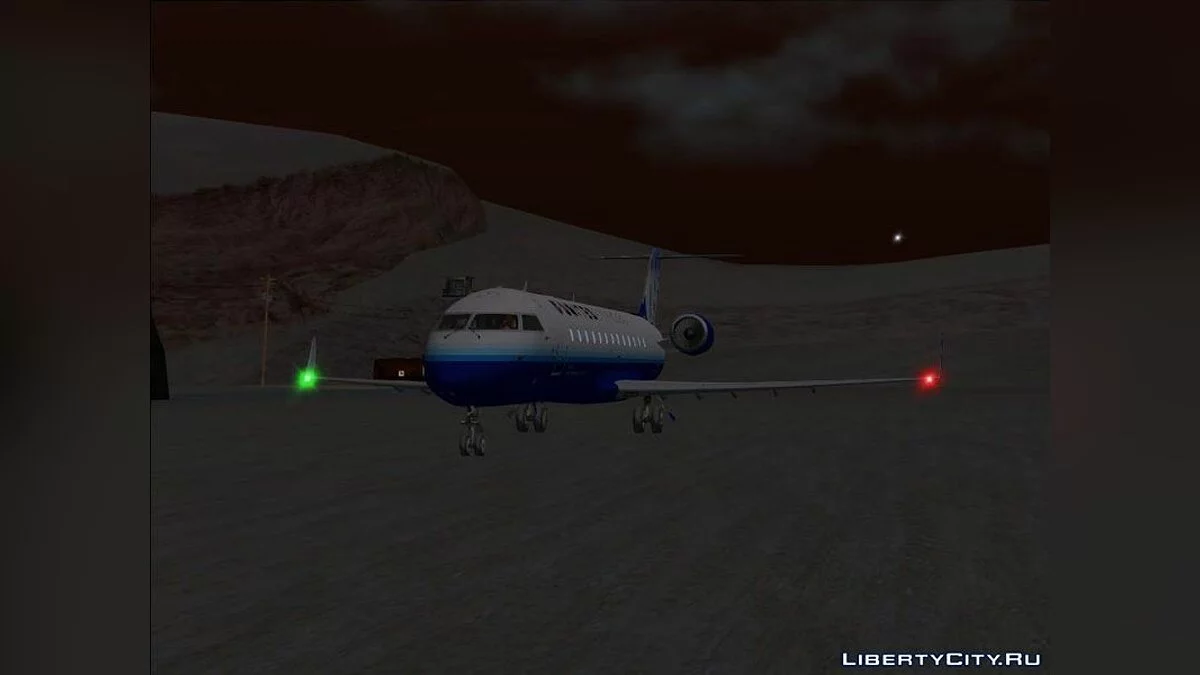 Bombardier CRJ200 / GTA San Andreas