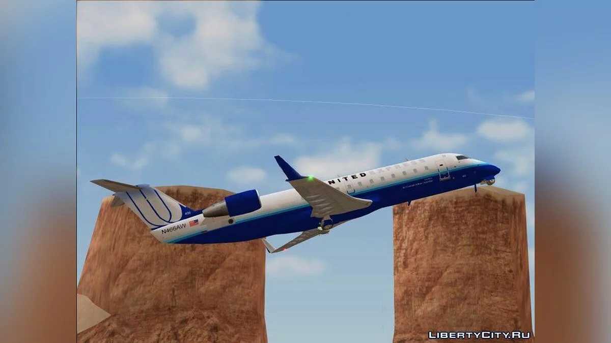 Bombardier CRJ200 / GTA San Andreas