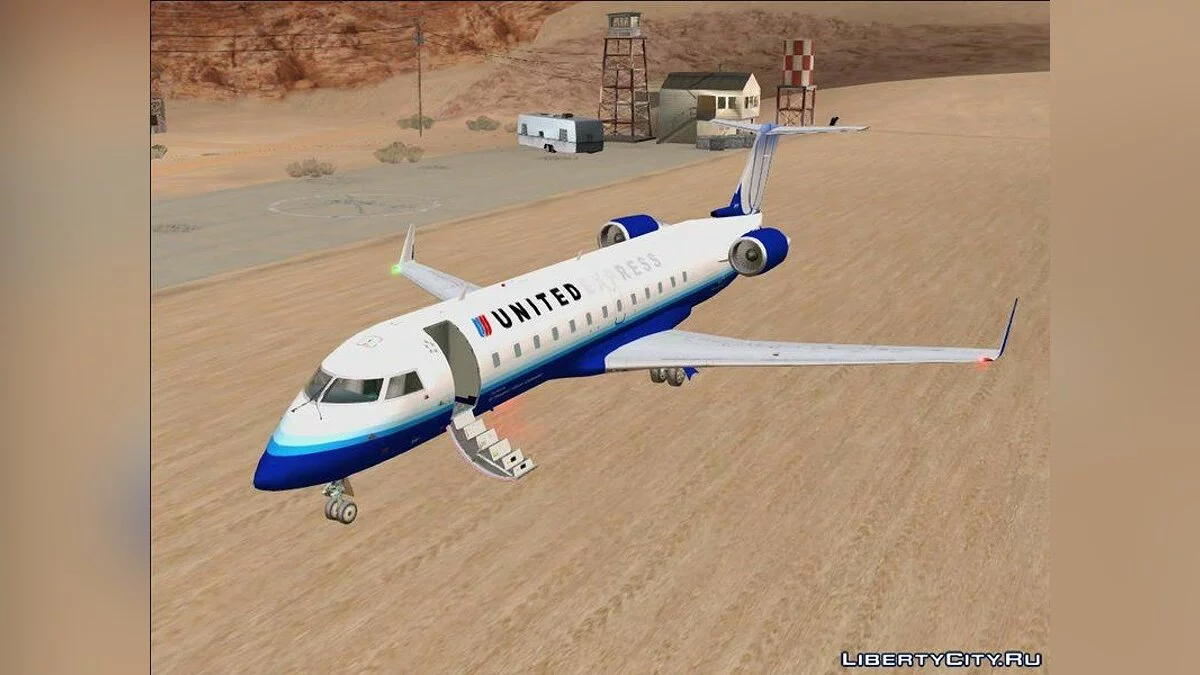 Bombardier CRJ200 / GTA San Andreas
