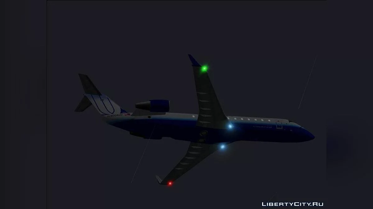 Bombardier CRJ200 / GTA San Andreas