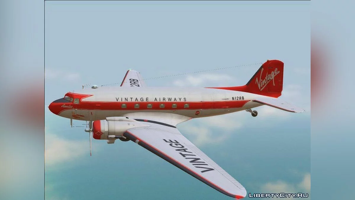 Douglas C-47 Skytrain / GTA San Andreas