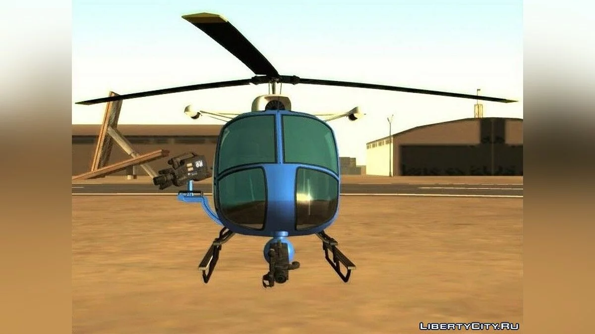 Weazel News Maverick from GTA 5 / GTA San Andreas