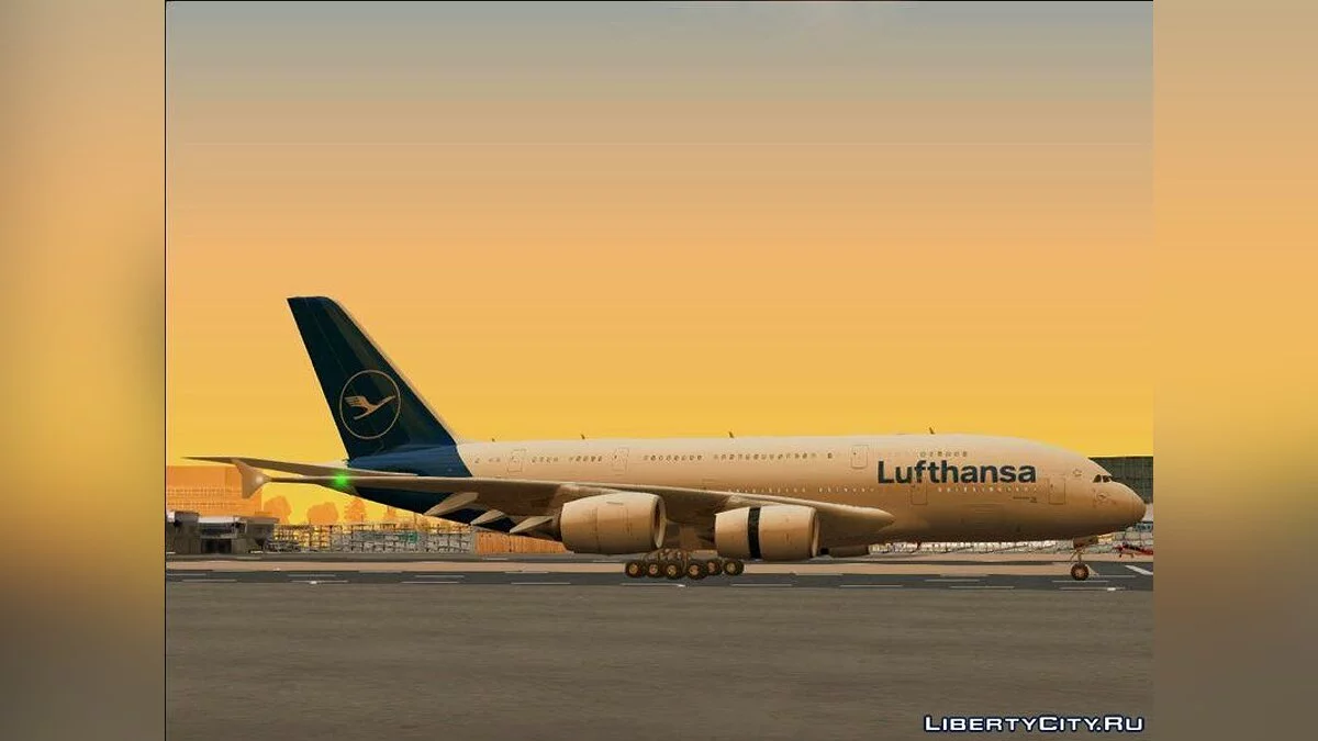 Airbus A380-841 / GTA San Andreas