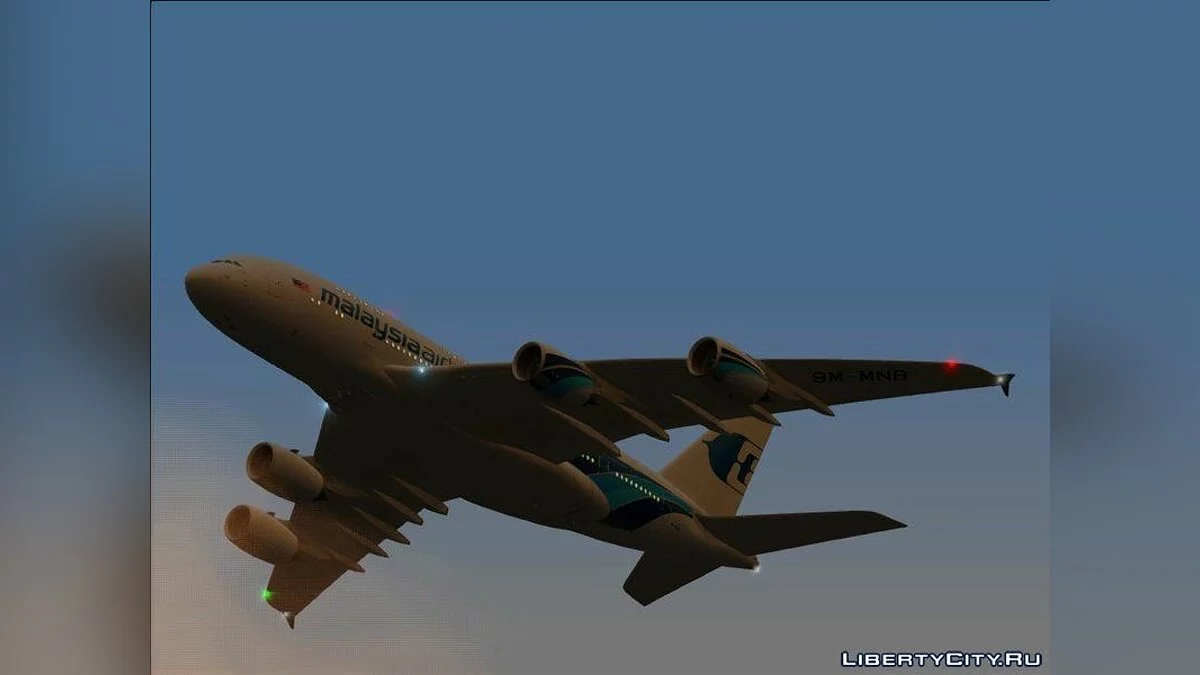 Airbus A380-841 / GTA San Andreas