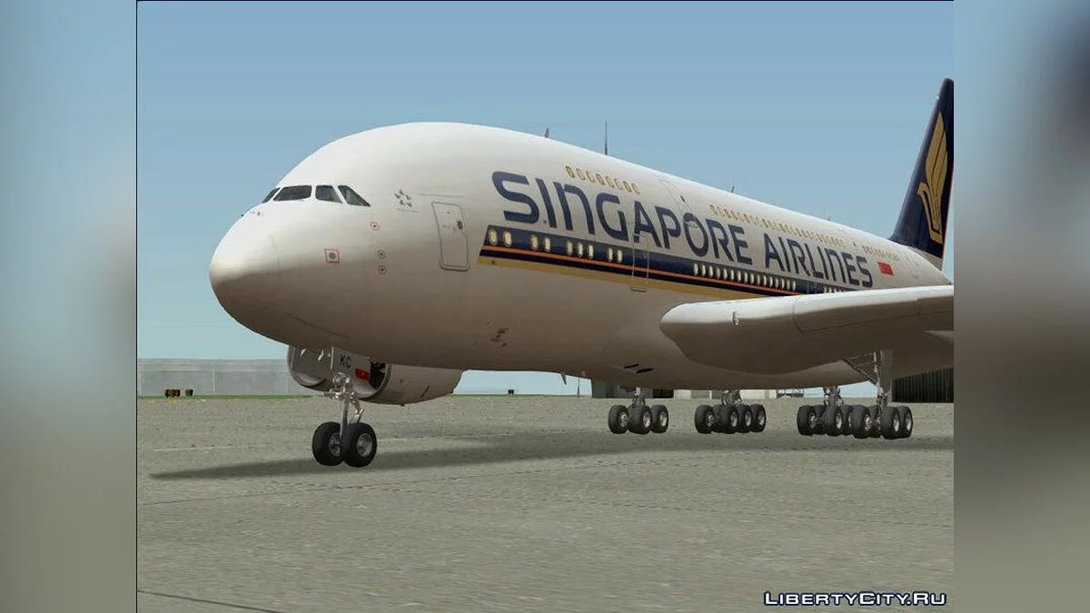 Airbus A380-841 / GTA San Andreas