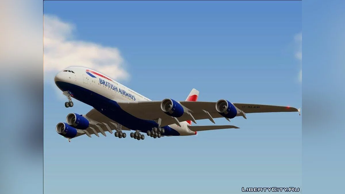 Airbus A380-841 / GTA San Andreas