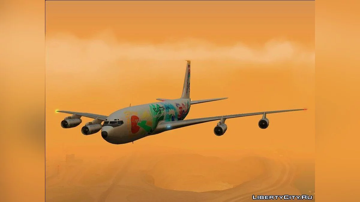Boeing 707-300 ADV / GTA San Andreas