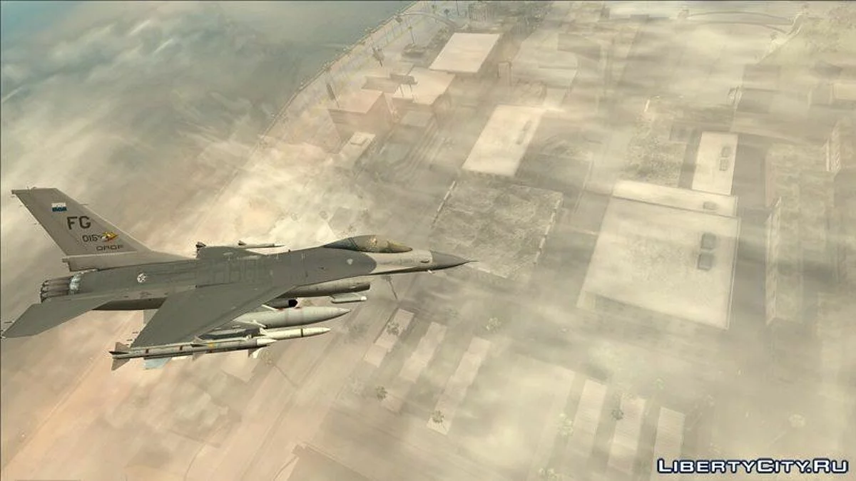 Skuadron Mage F-16C / GTA San Andreas