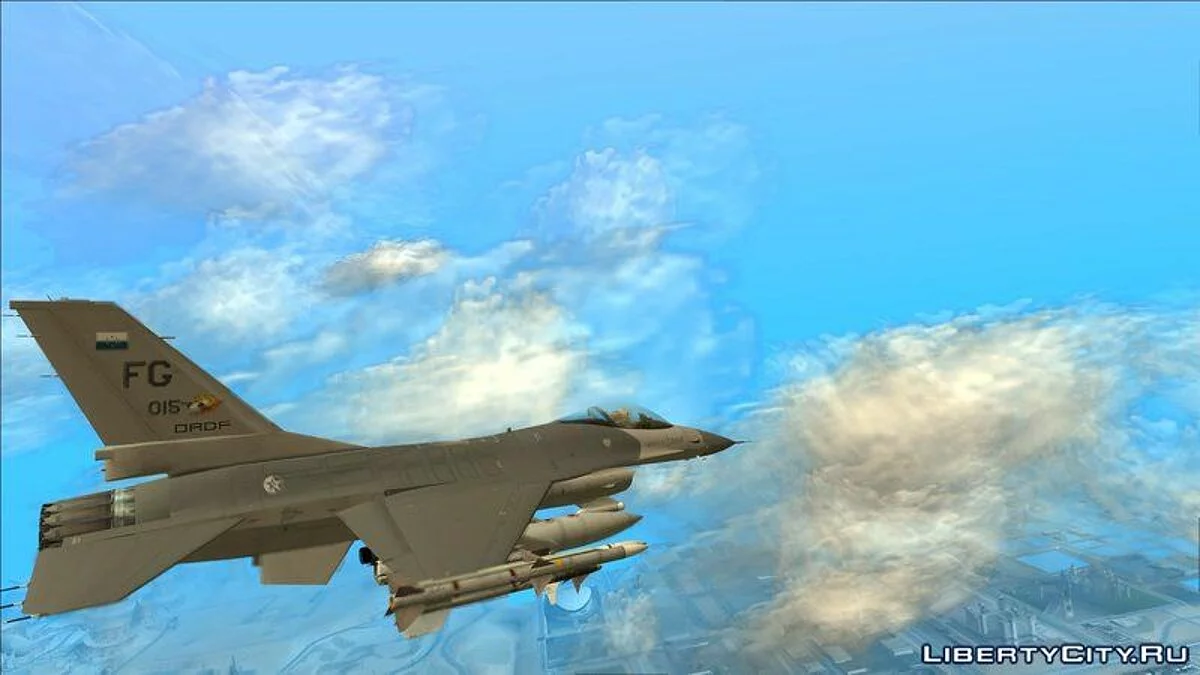 Skuadron Mage F-16C / GTA San Andreas