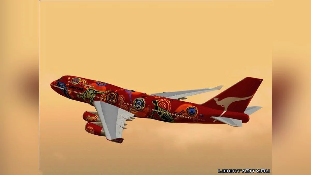 Boeing 747-400 RR RB211-524 / GTA San Andreas