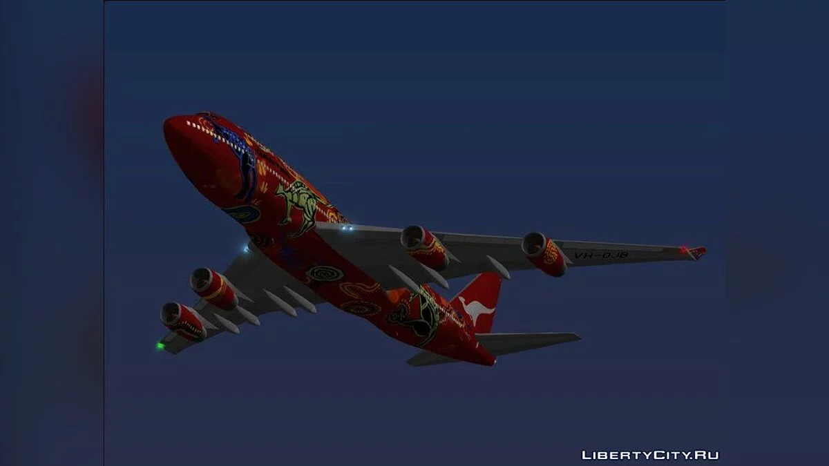 Boeing 747-400 RR RB211-524 / GTA San Andreas