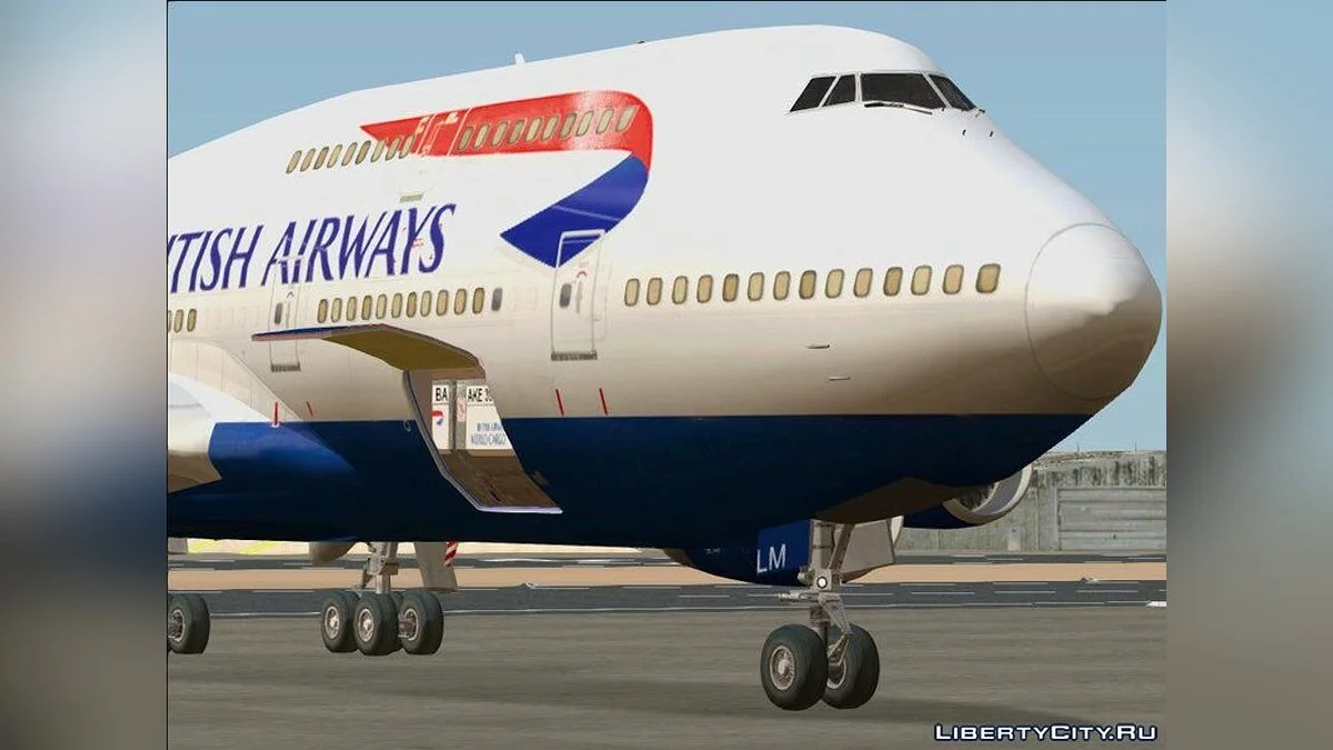 Boeing 747-400 RR RB211-524 / GTA San Andreas