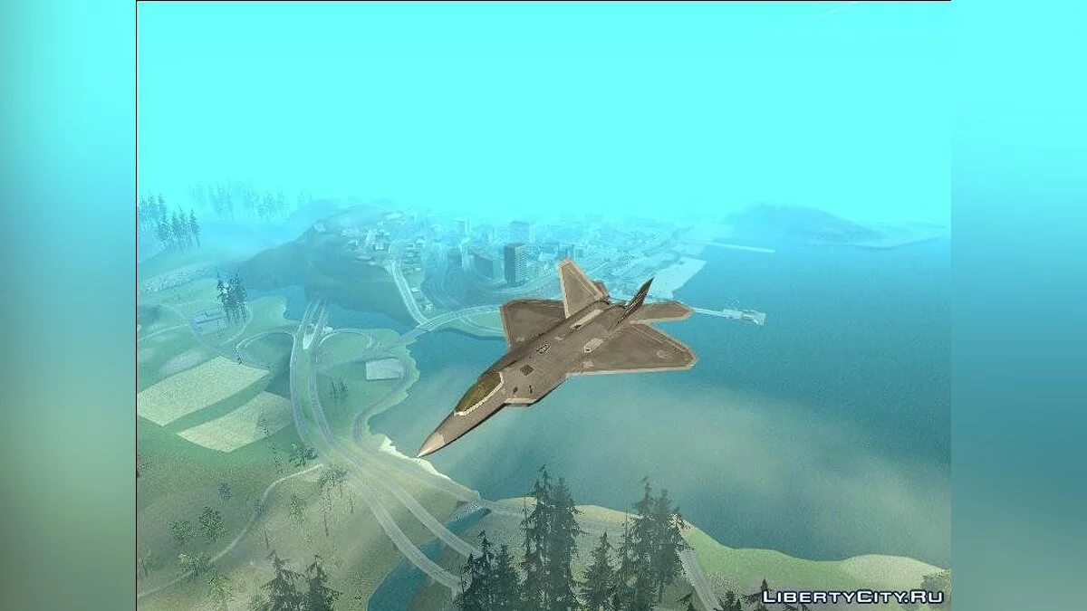 F-22A Триггер (Страйдер 1) / GTA San Andreas