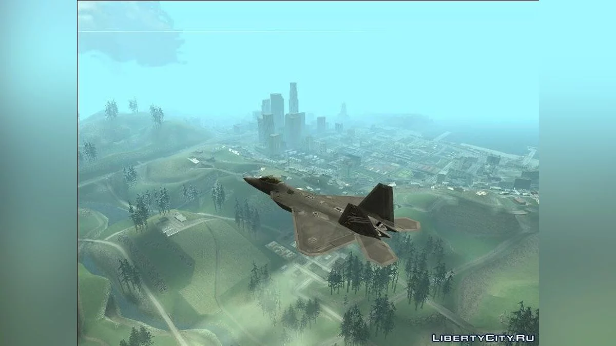 F-22A Триггер (Страйдер 1) / GTA San Andreas