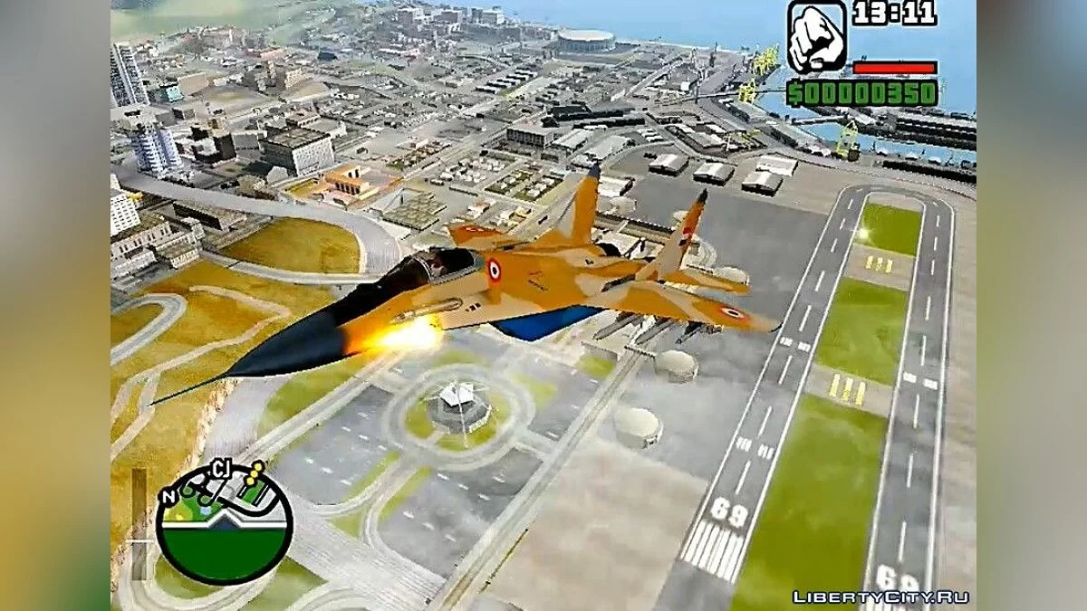 МіГ-39 єгипетські повітряні сили / GTA San Andreas