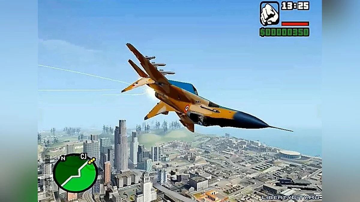 МіГ-39 єгипетські повітряні сили / GTA San Andreas