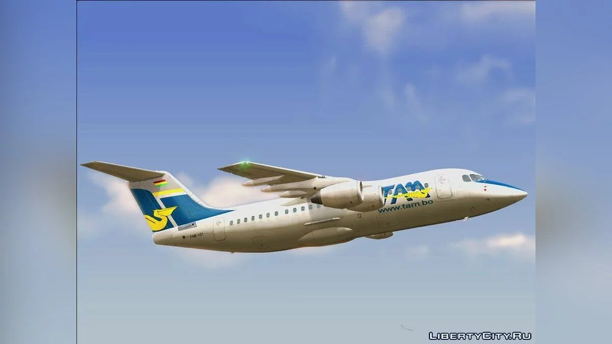 Avro RJ85 / GTA San Andreas