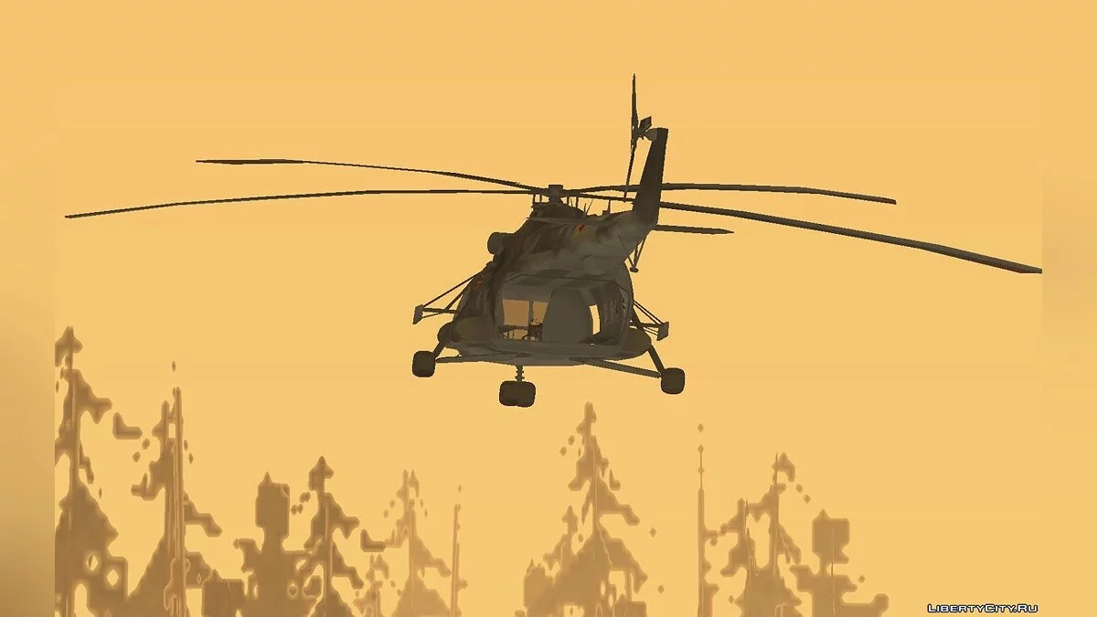Mi-17 Military Helicopter / GTA San Andreas