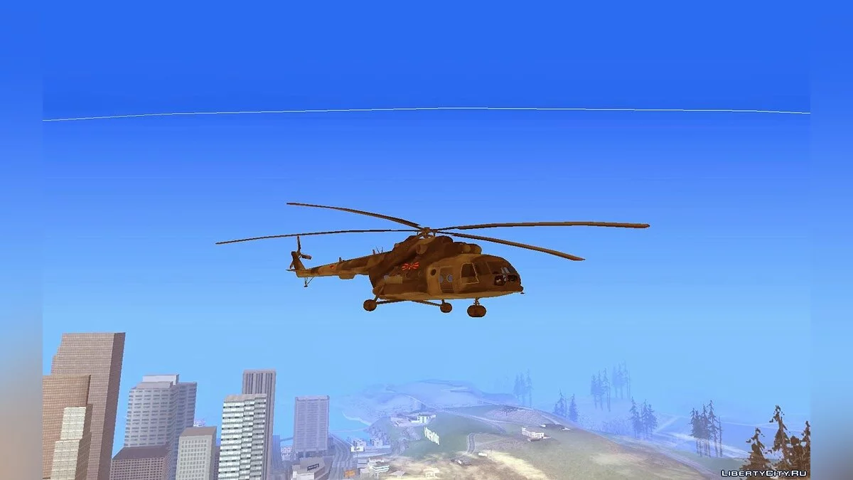 Mi-17 Military Helicopter / GTA San Andreas
