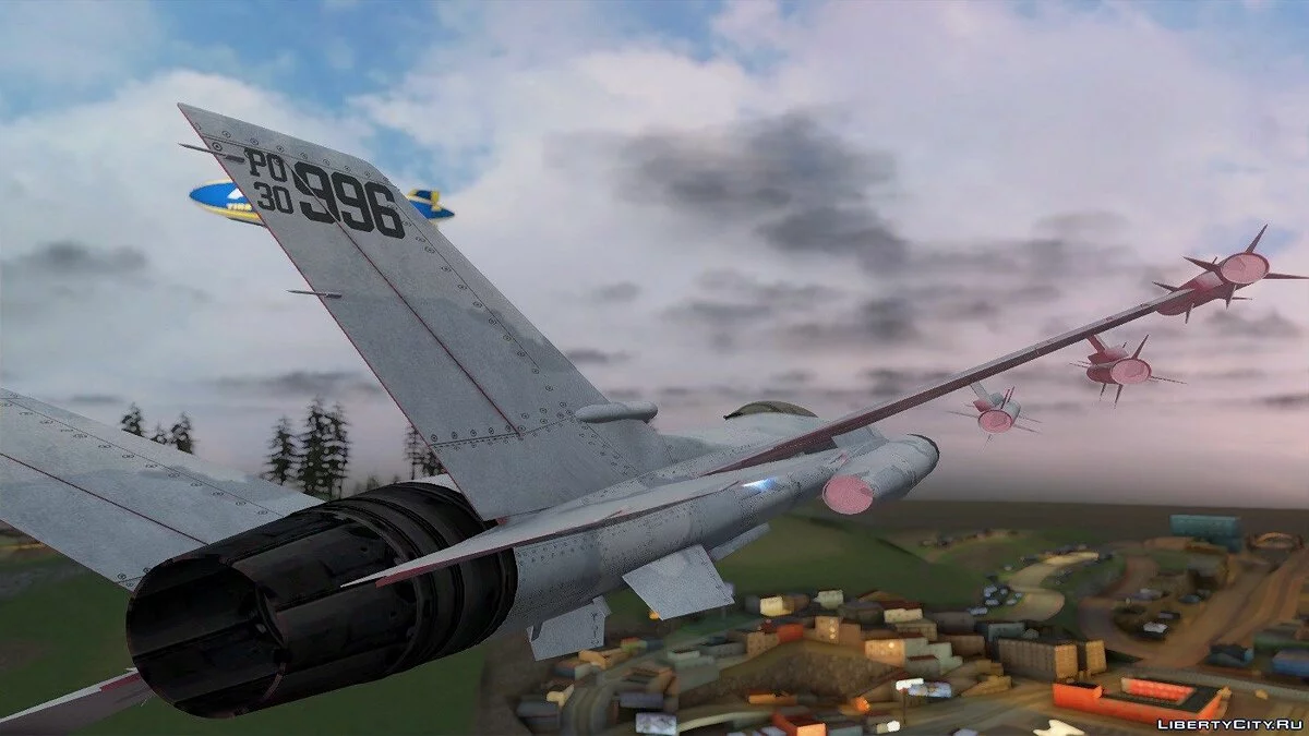 996 Lazer from GTA 5 / GTA San Andreas