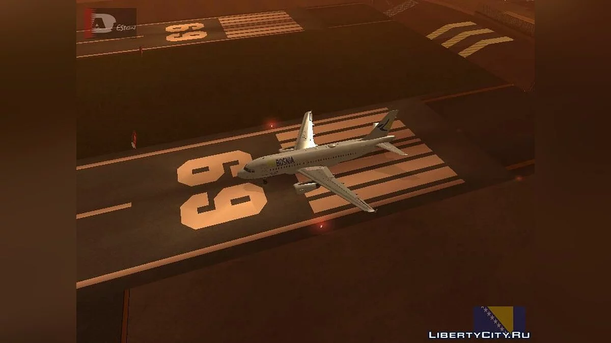 Airbus A319 100 FLYBOSNIA / GTA San Andreas