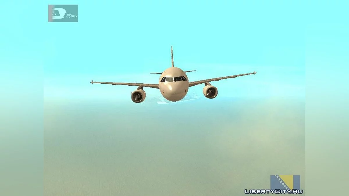 Airbus A319 100 FLYBOSNIA / GTA San Andreas