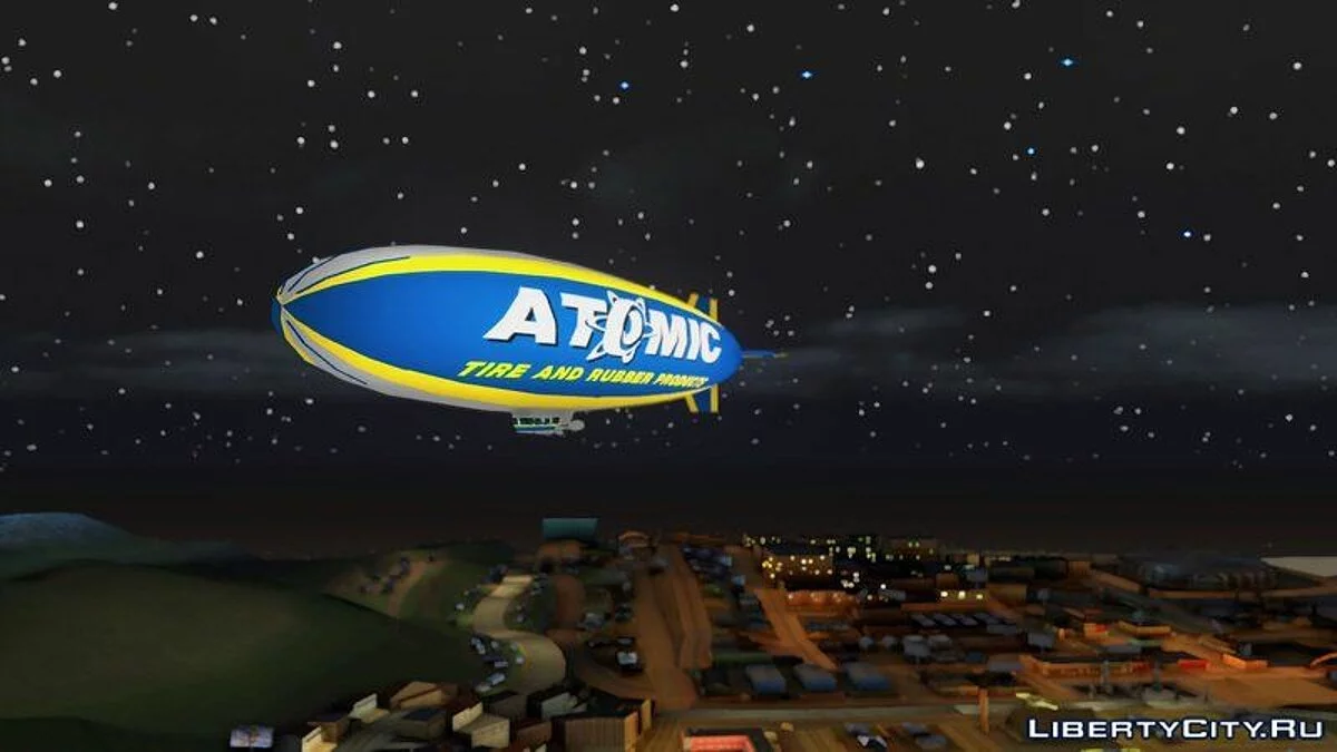Dirigeable de GTA 5 / GTA San Andreas