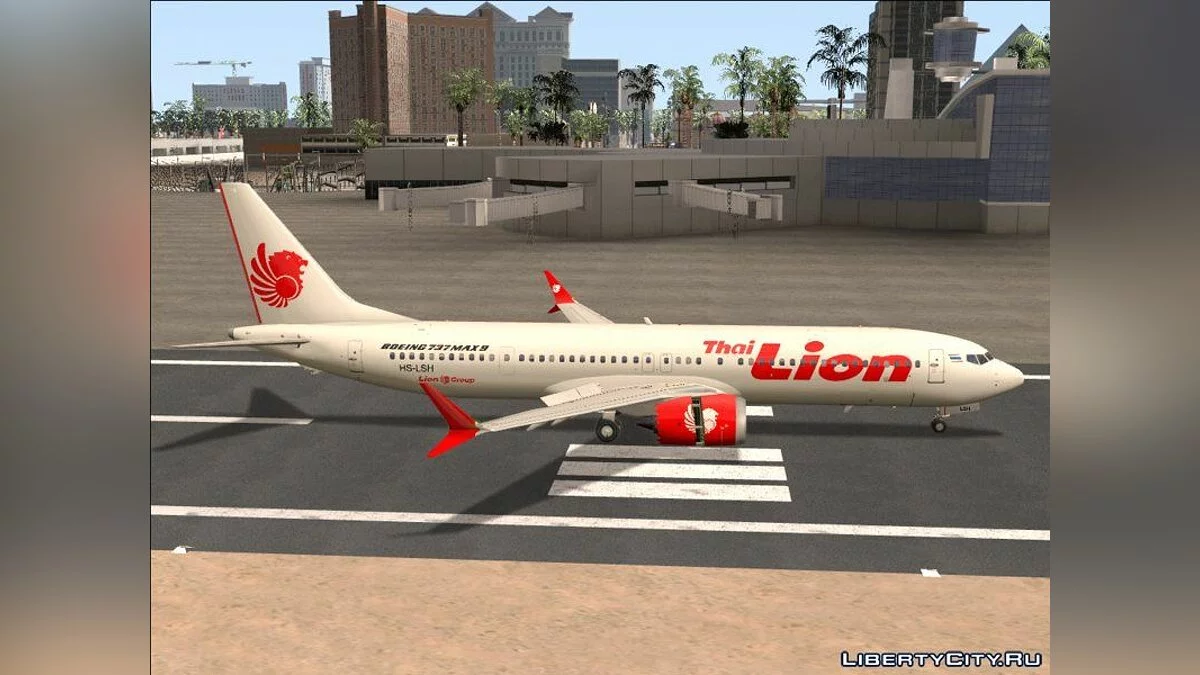 Boeing 737 MAX 9 / GTA San Andreas