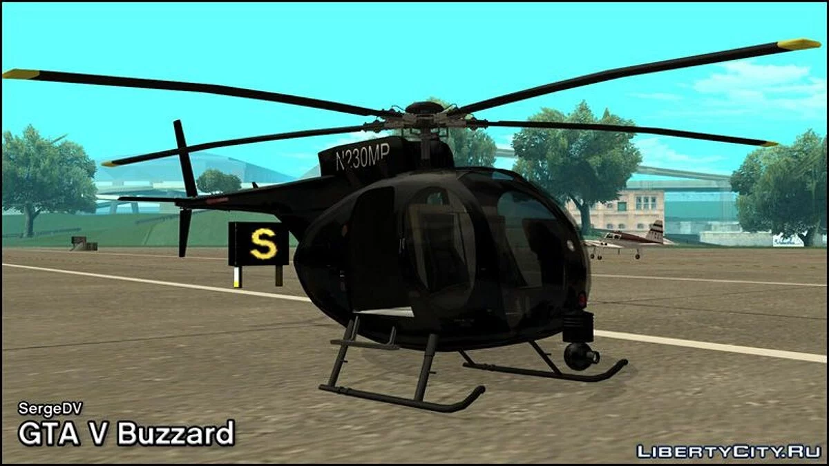 Buzzard Helicopter Pack from GTA 4 and GTA 5 / GTA San Andreas