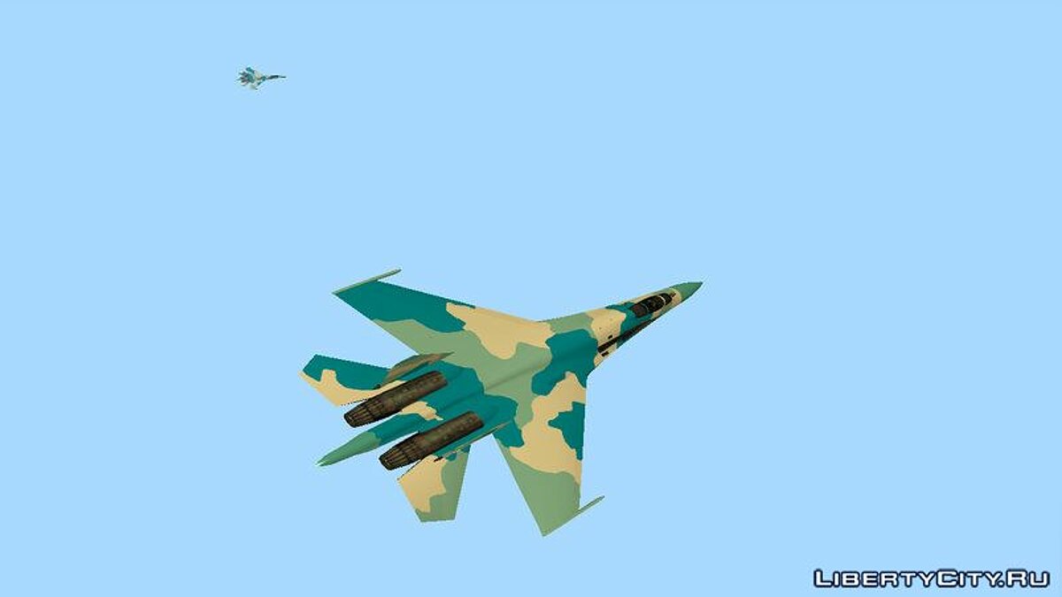 Download Sukhoi Su 27 Flanker for GTA San Andreas