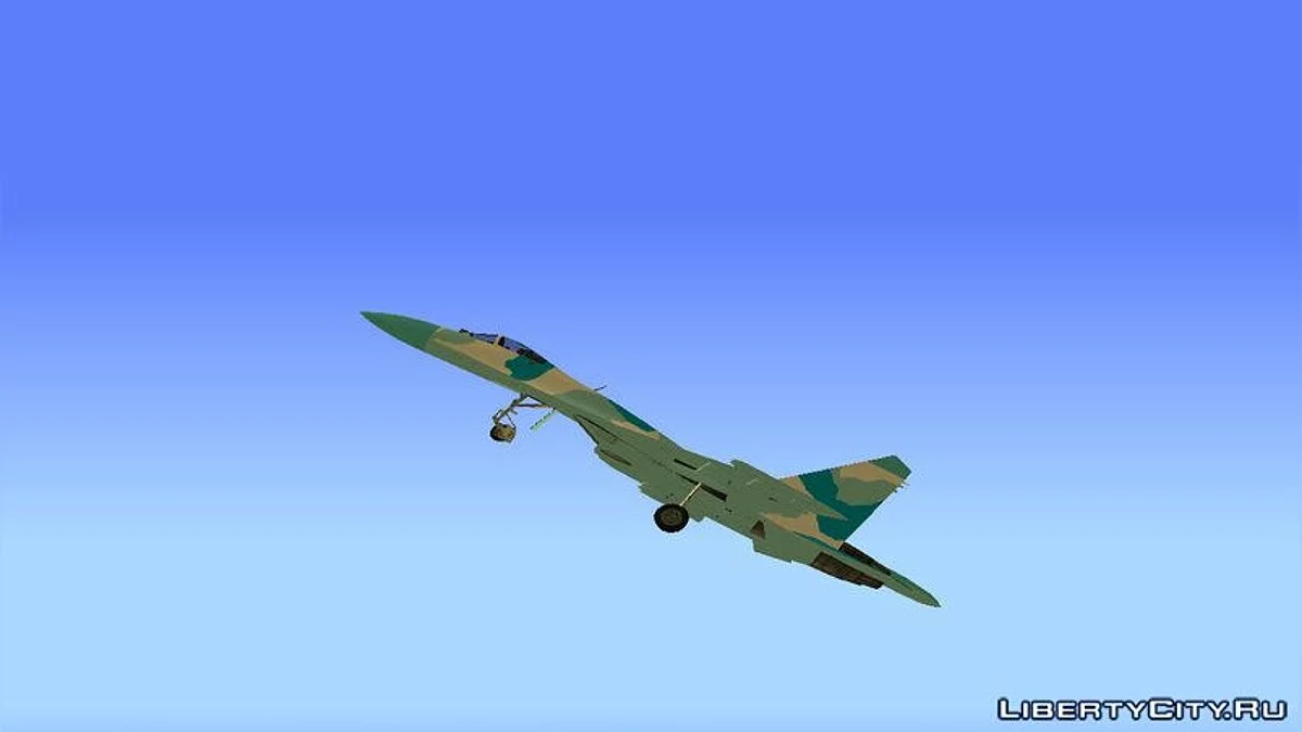 Сухой Су 27 Фланкер / GTA San Andreas