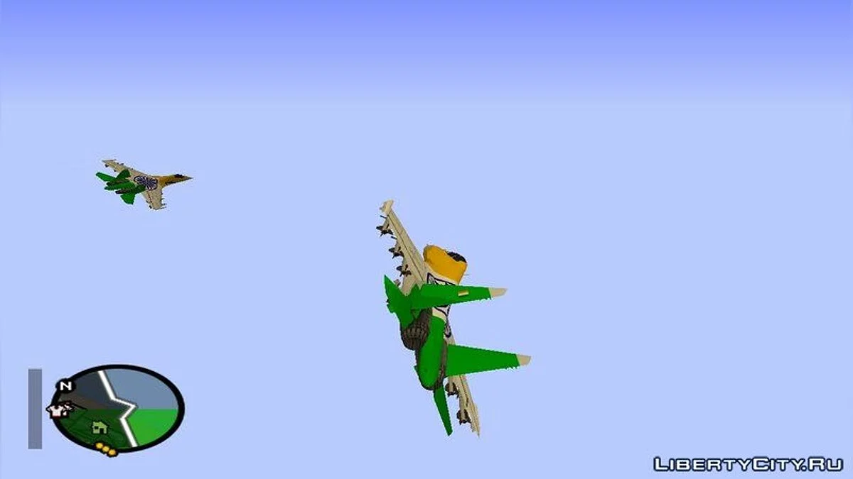 Sukhoi Su 30 MK-1 / GTA San Andreas