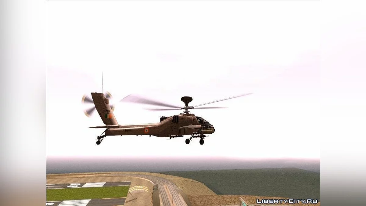 AH-64E Força Aérea Indiana / GTA San Andreas