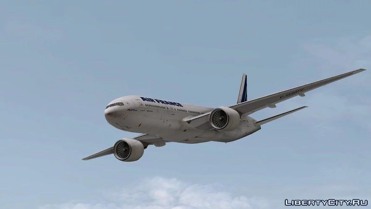Boeing 777-200ER GE90 / GTA San Andreas