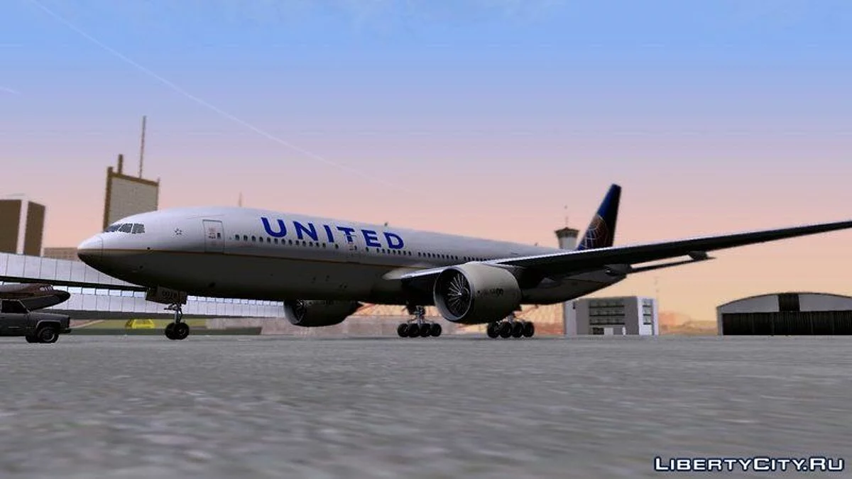 Boeing 777-200ER GE90 / GTA San Andreas