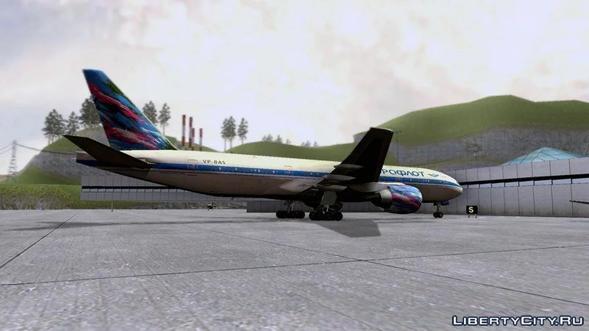 Boeing 777-200ER GE90 / GTA San Andreas