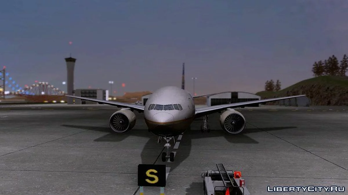 Boeing 777-200ER GE90 / GTA San Andreas