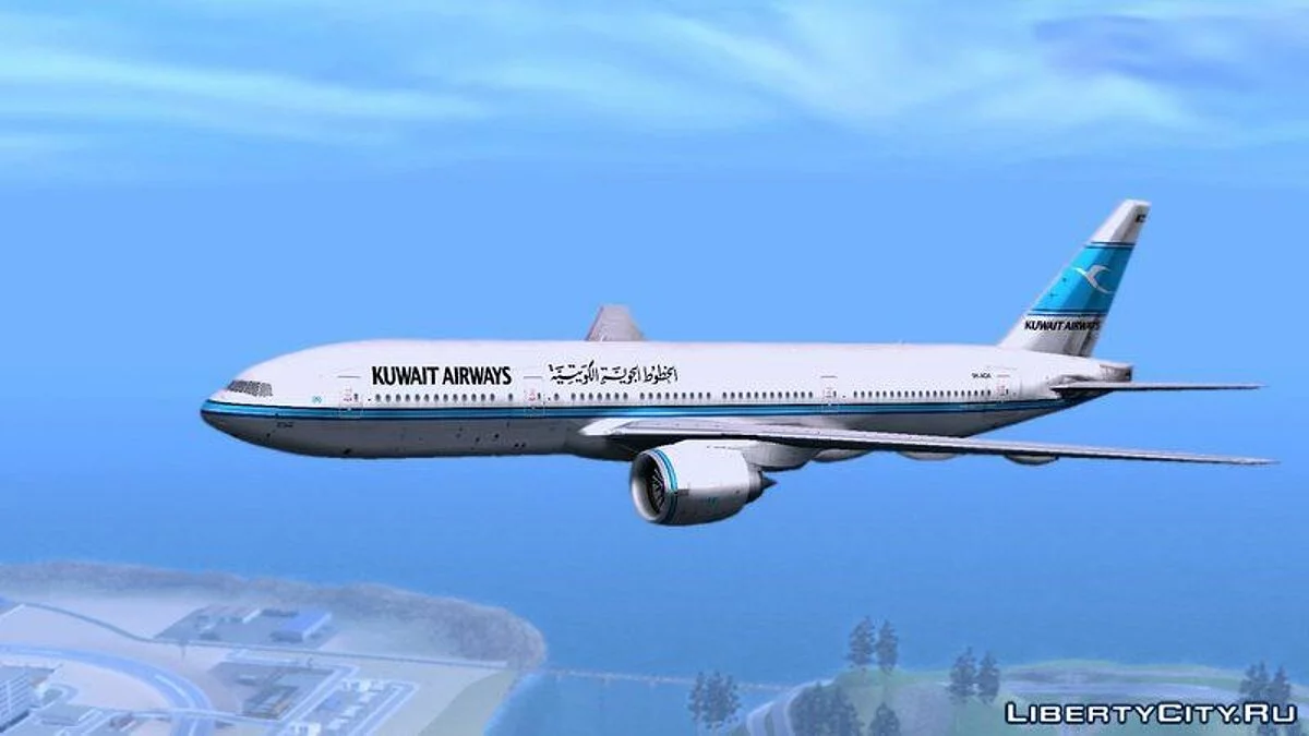 Boeing 777-200ER GE90 / GTA San Andreas