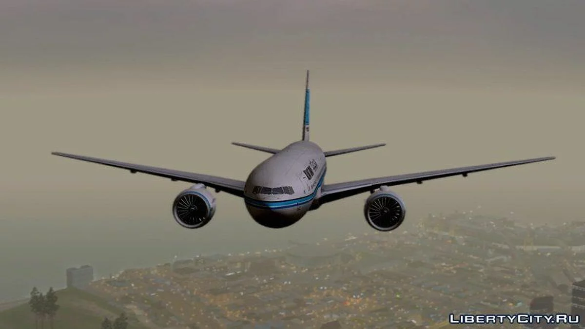 Boeing 777-200ER GE90 / GTA San Andreas