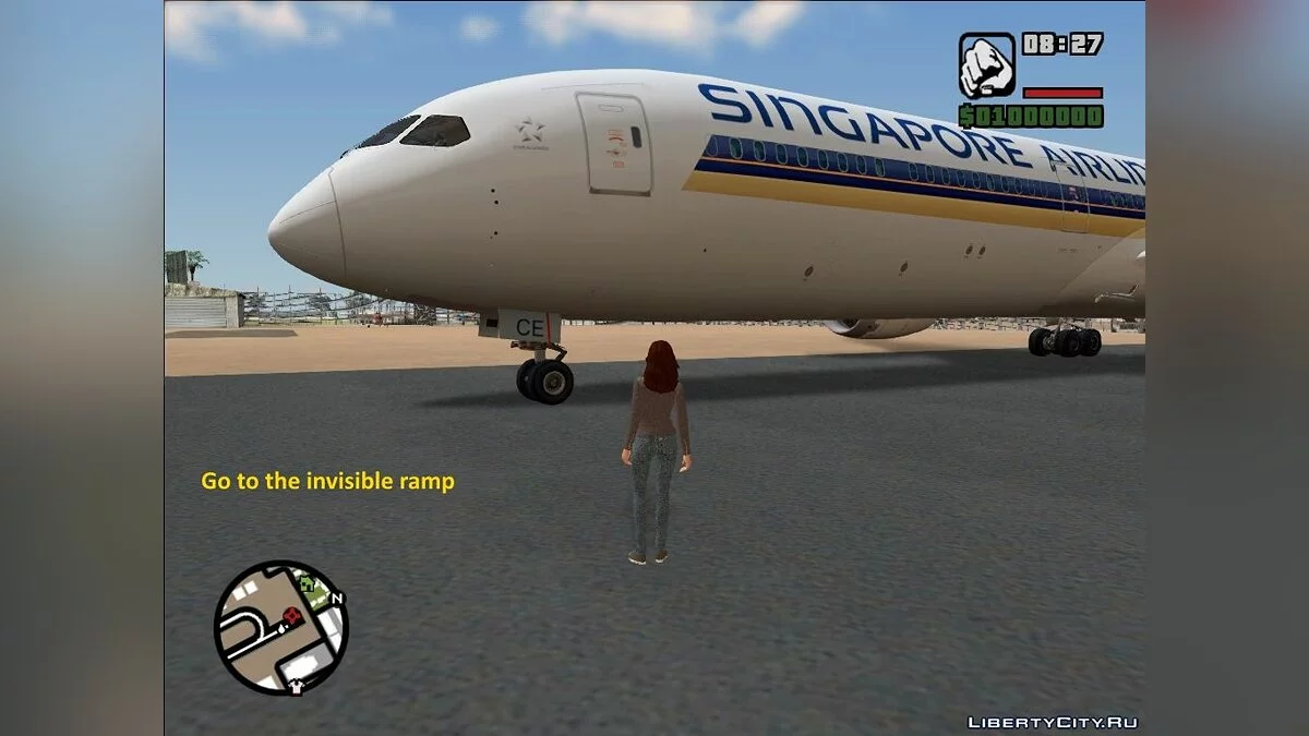 Boeing 787-10 Dreamliner / GTA San Andreas