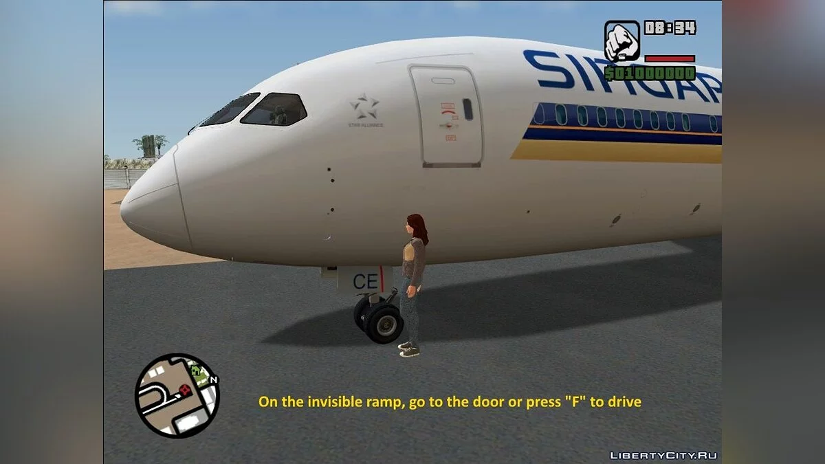 Boeing 787-10 Dreamliner / GTA San Andreas