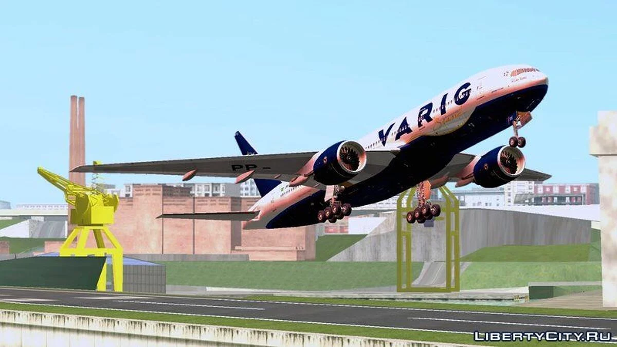 Boeing 777-200ER PW4000 and RR Trent 800 / GTA San Andreas