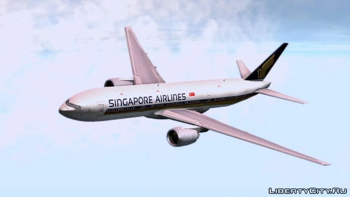Boeing 777-200ER PW4000 and RR Trent 800 / GTA San Andreas
