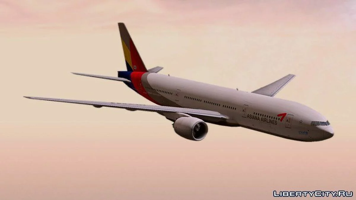 Boeing 777-200ER PW4000 and RR Trent 800 / GTA San Andreas