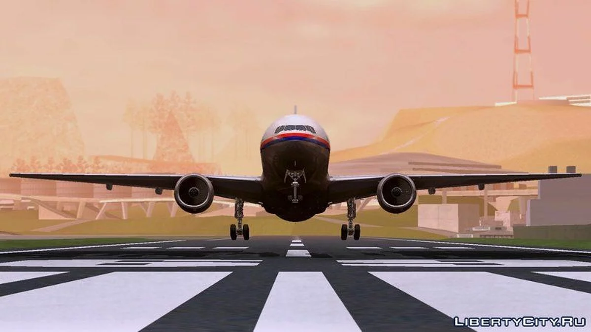 Boeing 777-200ER PW4000 and RR Trent 800 / GTA San Andreas