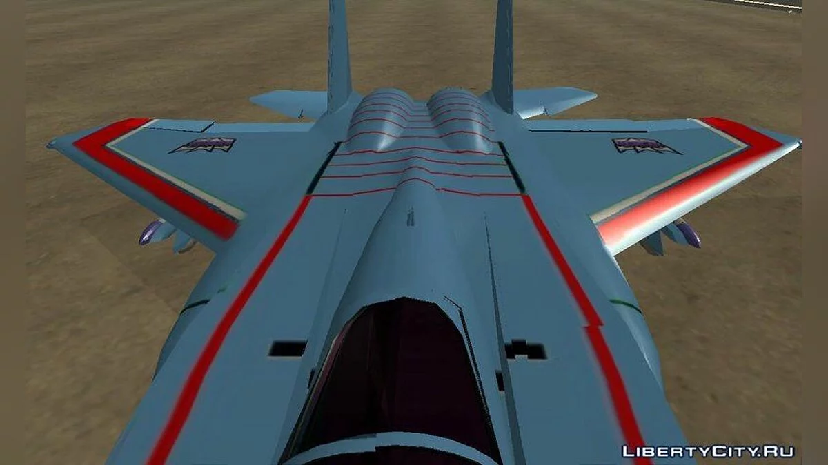 طائرة Transformers G1 Ion Storm / جي تي إيه سان أندرياس