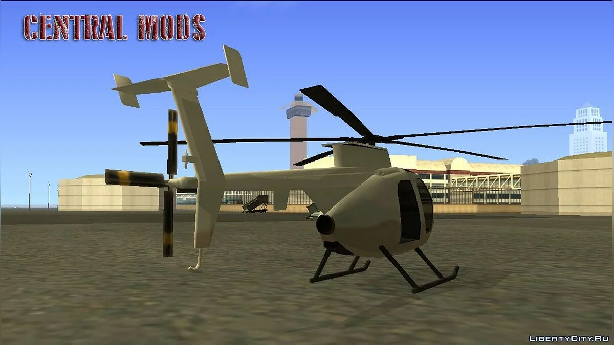 Buzzard civil de GTA 4 y GTA 5 / GTA San Andreas
