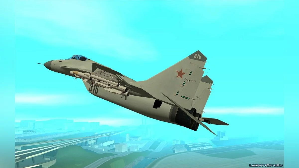 Mikoyan MiG-29K / GTA San Andreas