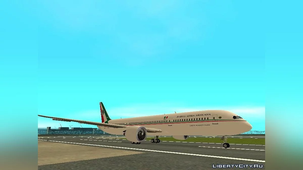 Presidential Boeing 787-8 / GTA San Andreas